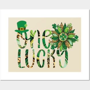 one lucky st patricks day gift Posters and Art